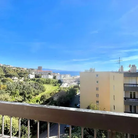 T3 Avec Vue Mer Partielle, Clim Et Parking, Proche Centre - Ajaccio - Fr-1-61-617 アパート