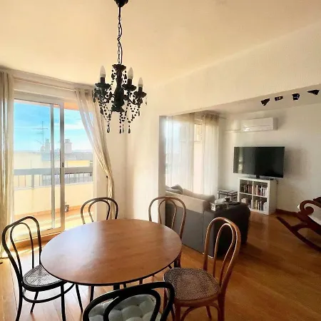 Apartmán T3 Avec Vue Mer Partielle, Clim Et Parking, Proche Centre - Ajaccio - Fr-1-61-617